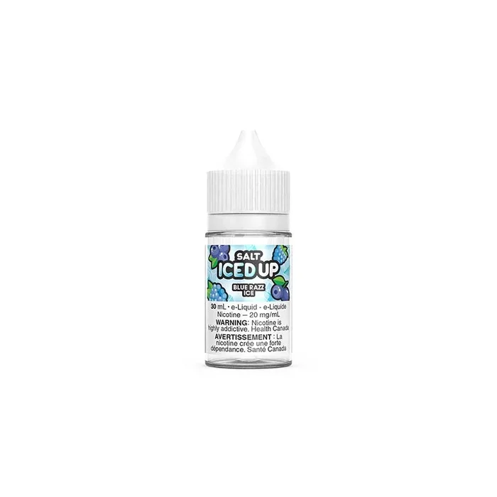 Blue Razz Ice by Iced Up Salt Juice (AB)