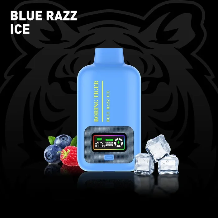 Blue Razz Ice LuffBar Boring Tiger 25k