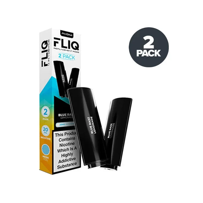 Blue Razz Lemonade Avomi Fliq Prefilled Pods
