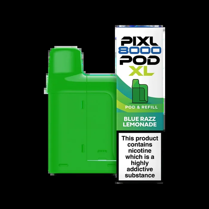 Blue Razz Lemonade Pixl 8000 Refill Pack