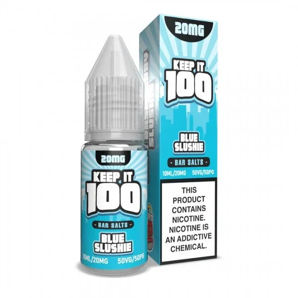 Blue Slushie – Keep It 100 Bar Salt 10mL