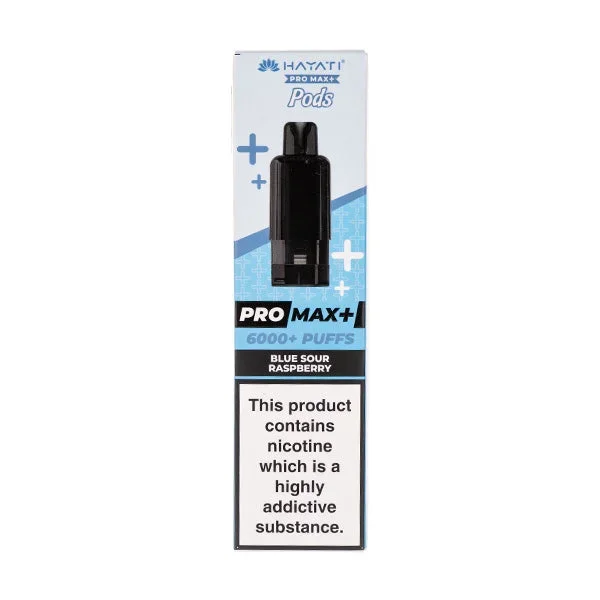 Blue Sour Raspberry Pro Max Prefilled Pod + Refill by Hayati