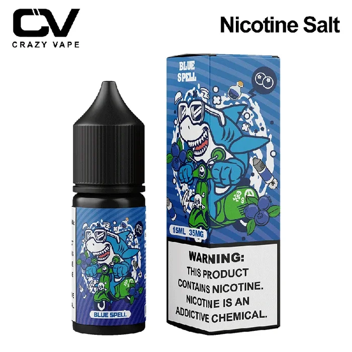 Blue Spell E-liquid – Crazy Vape Mini 15ml 35mg
