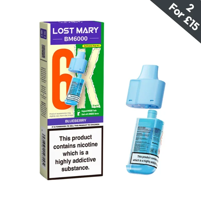 Blueberry – Lost Mary BM6000 POD