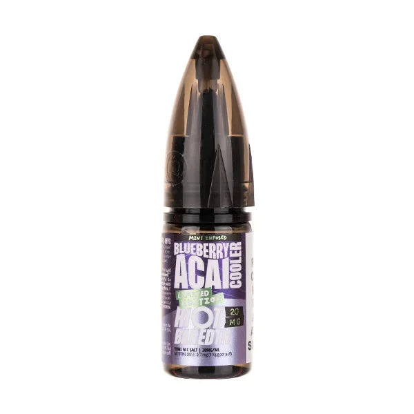 Blueberry Acai Cooler Nic Salt E-Liquid by Riot Squad Bar Edtn