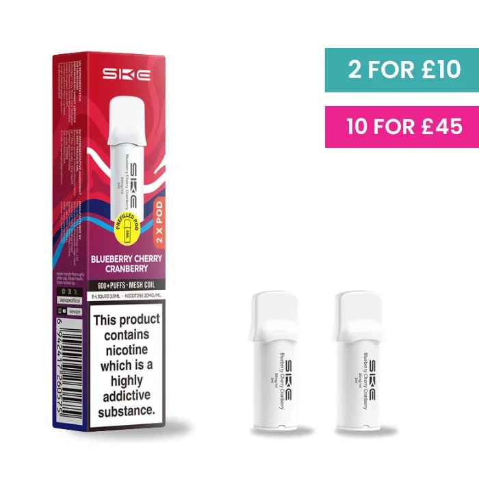 Blueberry Cherry Cranberry – SKE Crystal PRO Pods