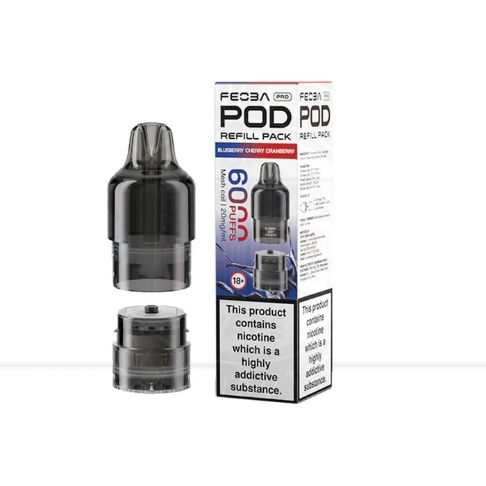 Blueberry Cherry Cranberry Feoba Pro Prefilled Pods