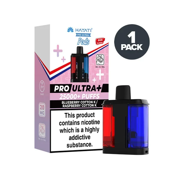 Blueberry Cotton K / Raspberry Cotton K Hayati Pro Ultra Plus Refill Pack