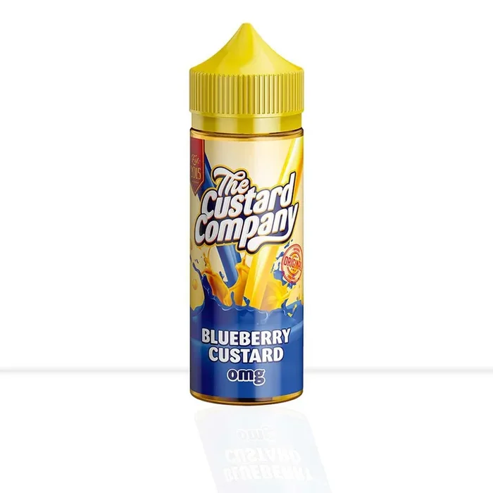 Blueberry Custard Shortfill E-Liquid The Custard Company