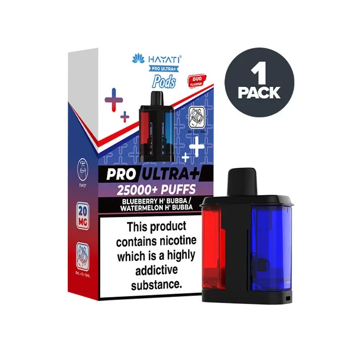 Blueberry H’Bubba / Watermelon H’Bubba Hayati Pro Ultra Plus Refill Pack