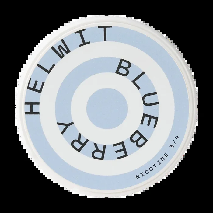 Blueberry Helwit Nicotine Pouches