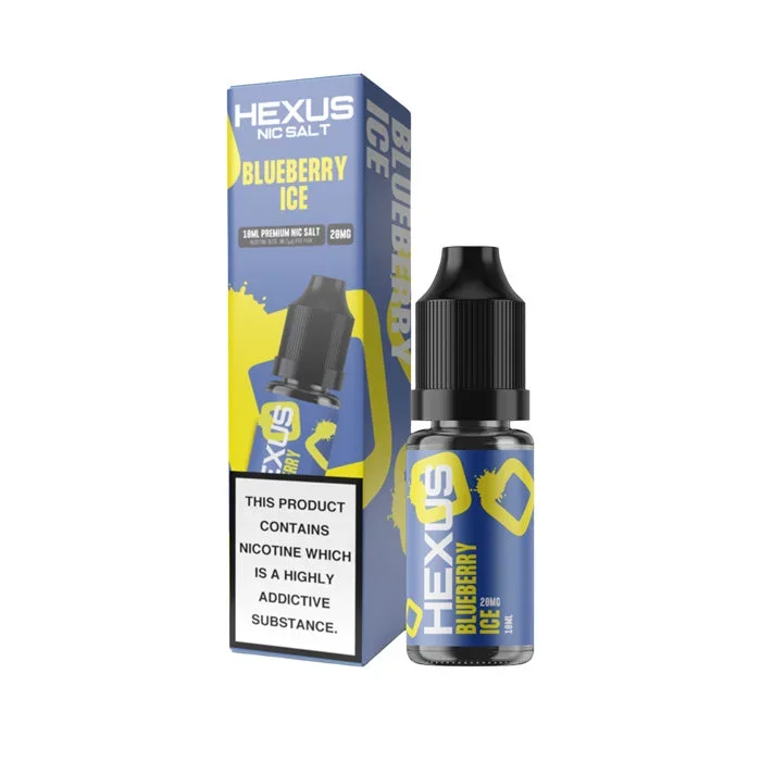 Blueberry Ice 10ml Nic Salt by Hexus