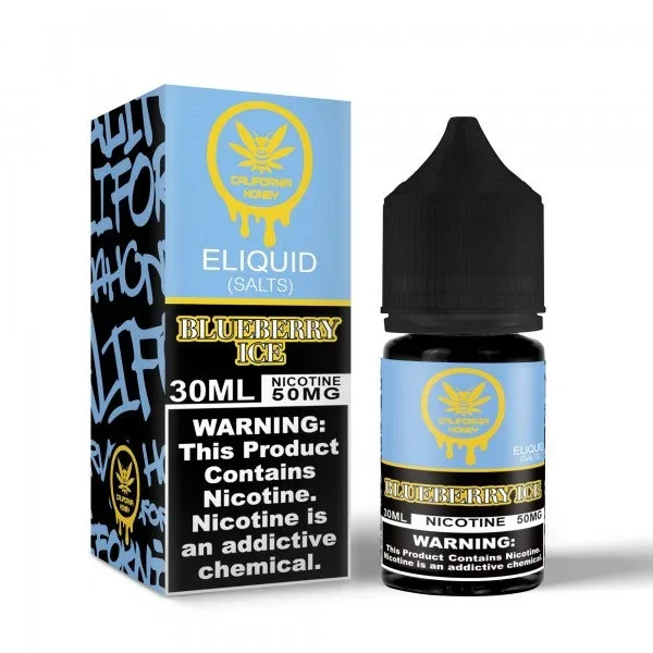 Blueberry Ice – California Honey Salt 30mL