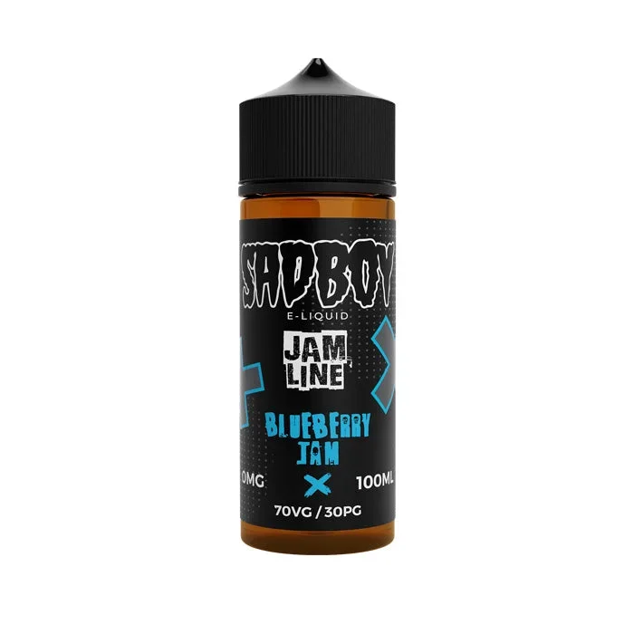 Blueberry Jam 100ml Shortfill E-Liquid by Sadboy