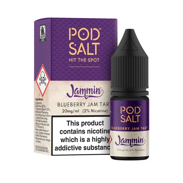 Blueberry Jam Tart Nicotine Salt by Pod Salt & Jammin Fusions