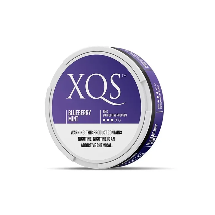 Blueberry Mint – XQS Slim Nicotine Pouches