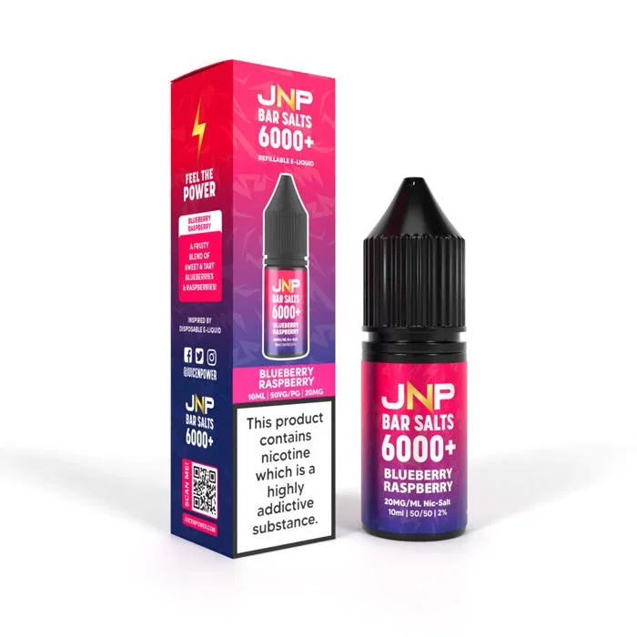 Blueberry Raspberry Nicotine Salt by JNP Bar Salts 6000+