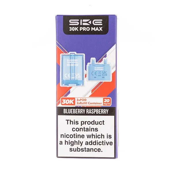 Blueberry Raspberry Pro Max 30K Prefilled Pod + Refill by SKE
