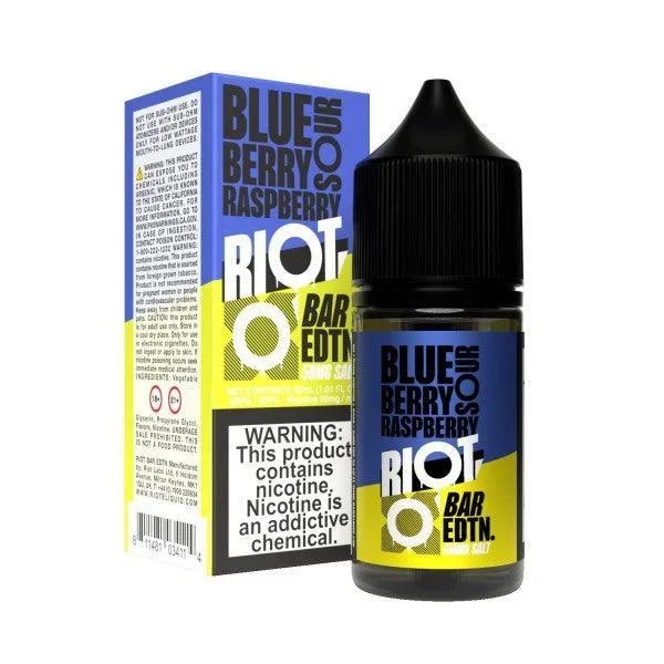 Blueberry Raspberry Sour – Riot Bar EDTN Salt 30mL