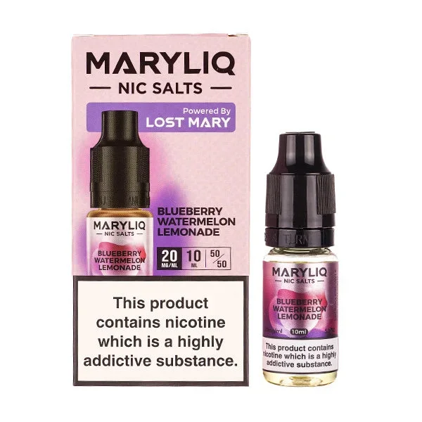 Blueberry Watermelon Lemonade Nic Salt E-Liquid by Maryliq