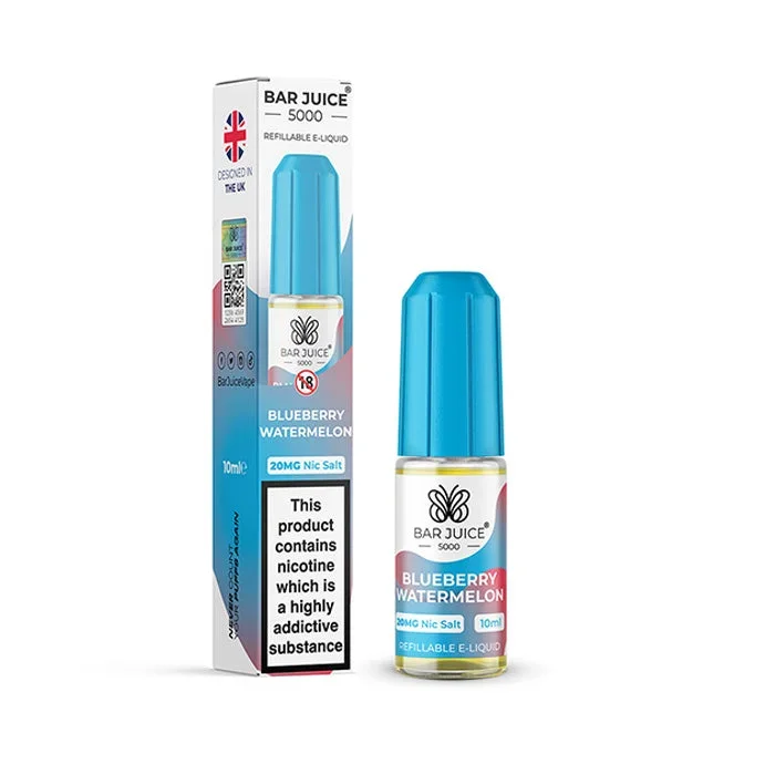 Blueberry Watermelon Nicotine Salt by Bar Juice 5000