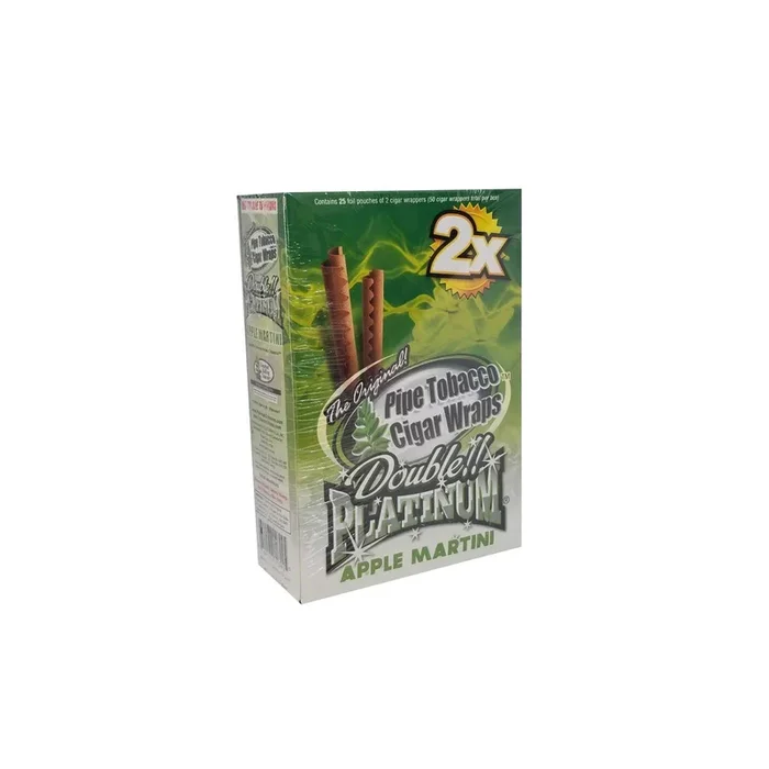 Blunt Wrap Apple Martini Double Platinum Wraps