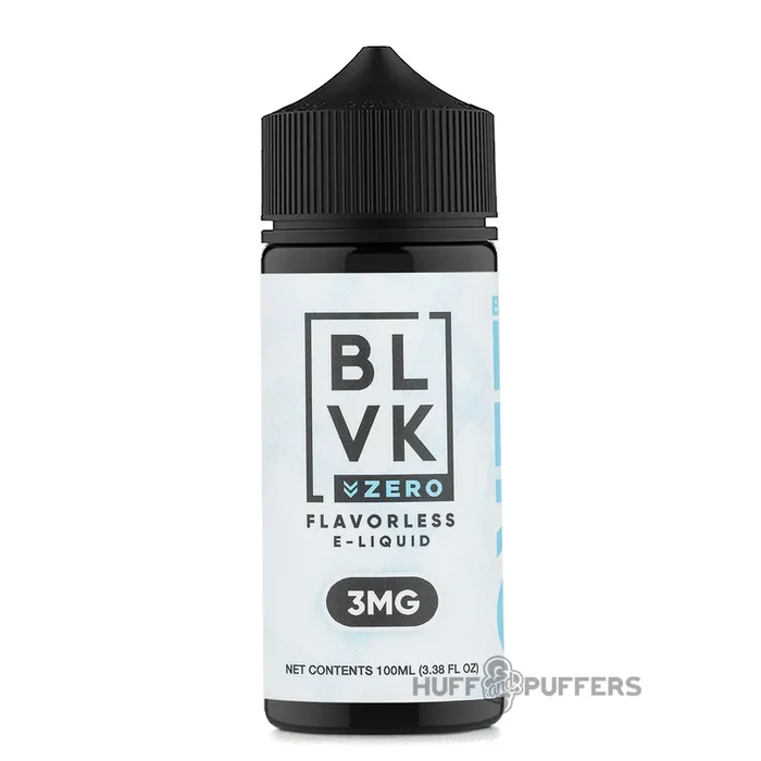 BLVK Below Zero – Flavorless 100mL