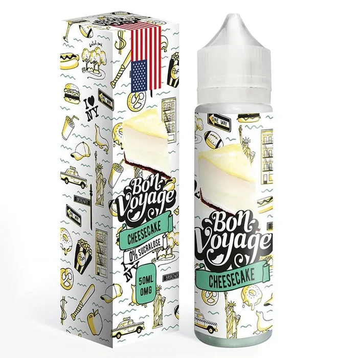 BON VOYAGE Cheesecake – E-liquide 50ml