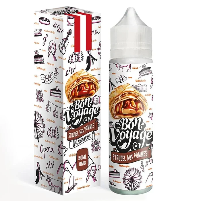 BON VOYAGE Strudel Aux Pommes – E-liquido 50ml