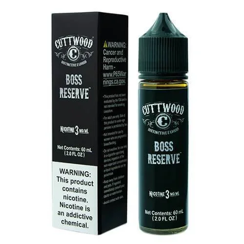 Boss Reserve by Cuttwood eJuice 60mL