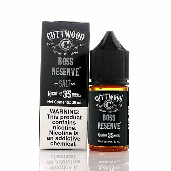 Boss Reserve Salt – Cuttwood E-Juice