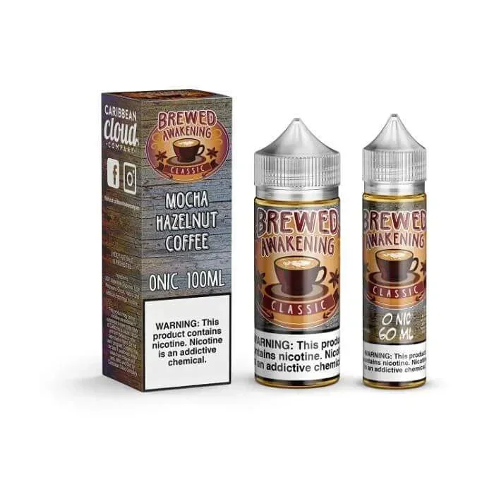 Brewed Awakening Classic Coffee E-Liquid by Caribbean Cloud Company