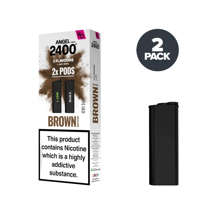Brown Edition Angel 2400 Pre-filled Pods by Vapes Bars