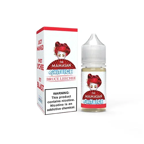 Bruce Leechee Salt Ice by The Mamasan Salt 30ml