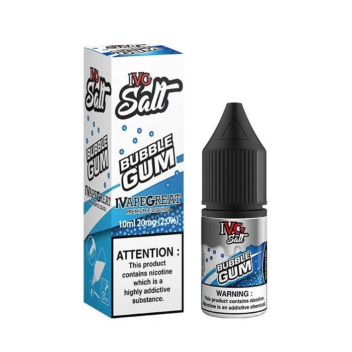 Bubblegum 10ml Nic Salt E-Liquid by IVG