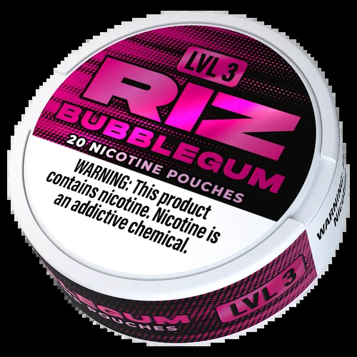 Bubblegum – Riz Nicotine Pouches