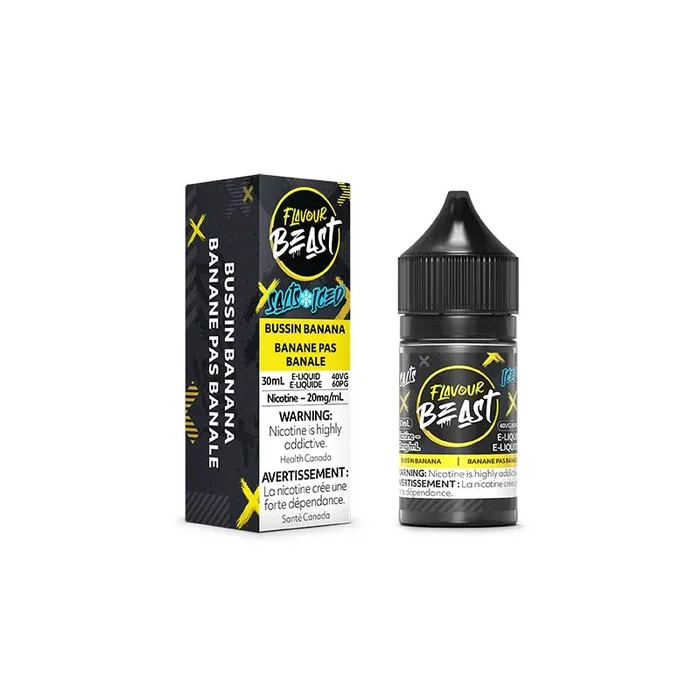 Bussin Banana Iced Salt by Flavour Beast E-Liquid (AB)