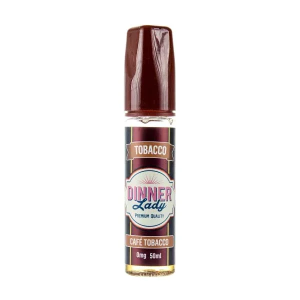 Cafe Tobacco 50ml Shortfill E-Liquid by Dinner Lady
