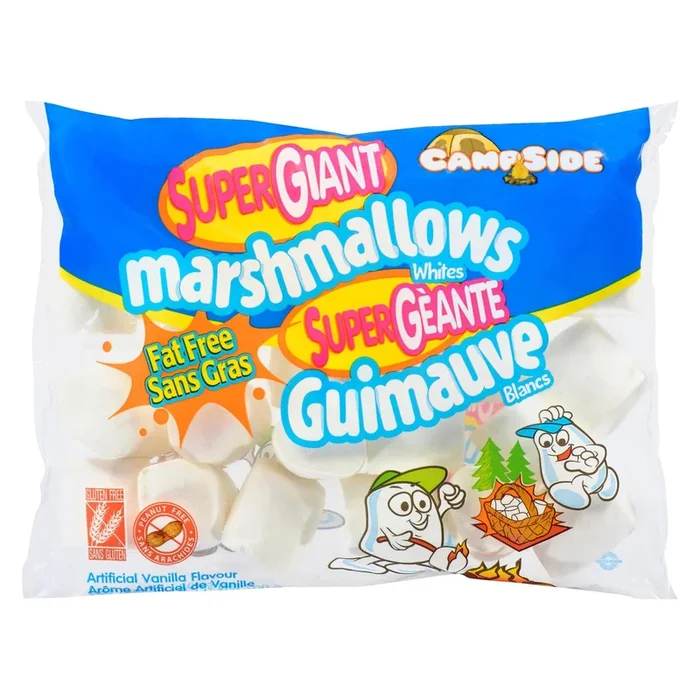 Campside Super Giant White Marshmallows, 700-g