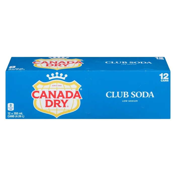 Canada Dry Soda Club, emb. de 12, 355 ml