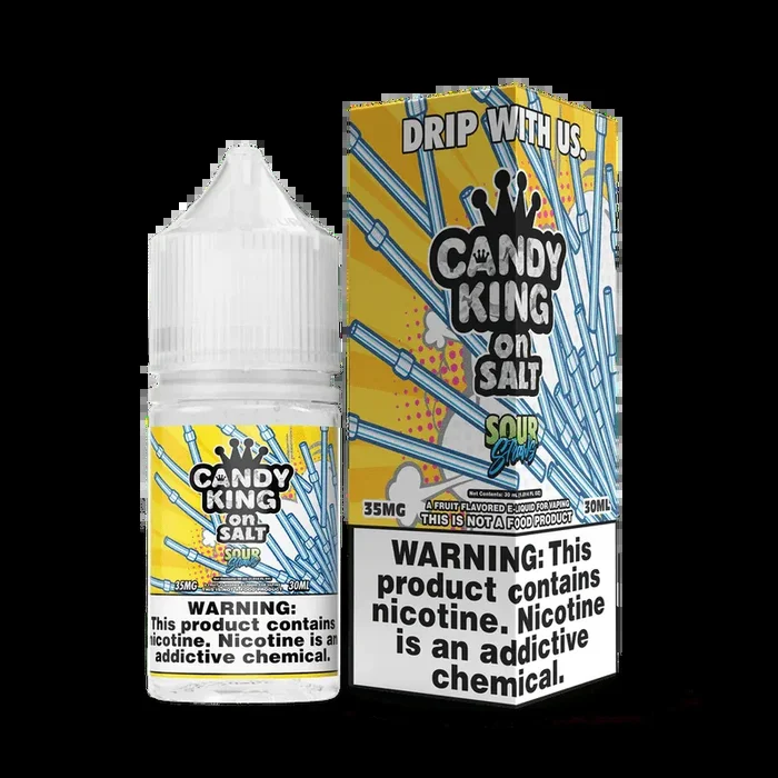 CANDY KING on SALT – Sour Straws – 30ML E-Liquid
