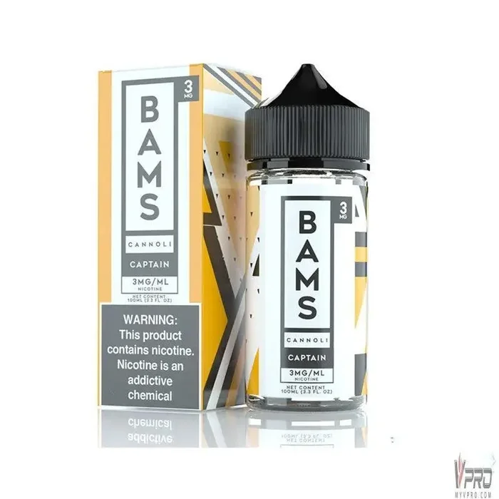 Captain Cannoli – Bam Bam’s Cannoli 100mL