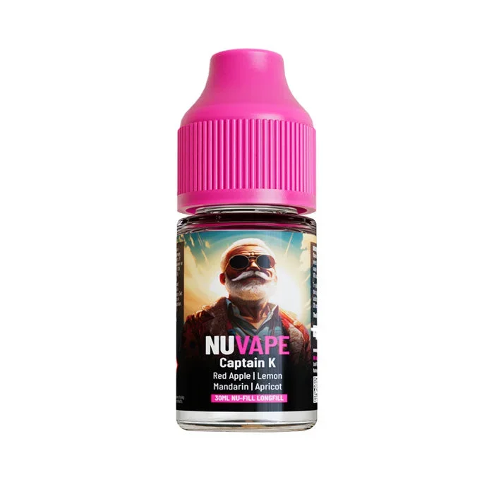 Captain K 30ml Longfill E-Liquid by Nu-Fill