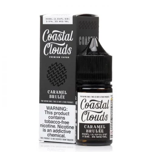 Caramel Brulee by Coastal Clouds TFN Salt – 30ML E-Liquid