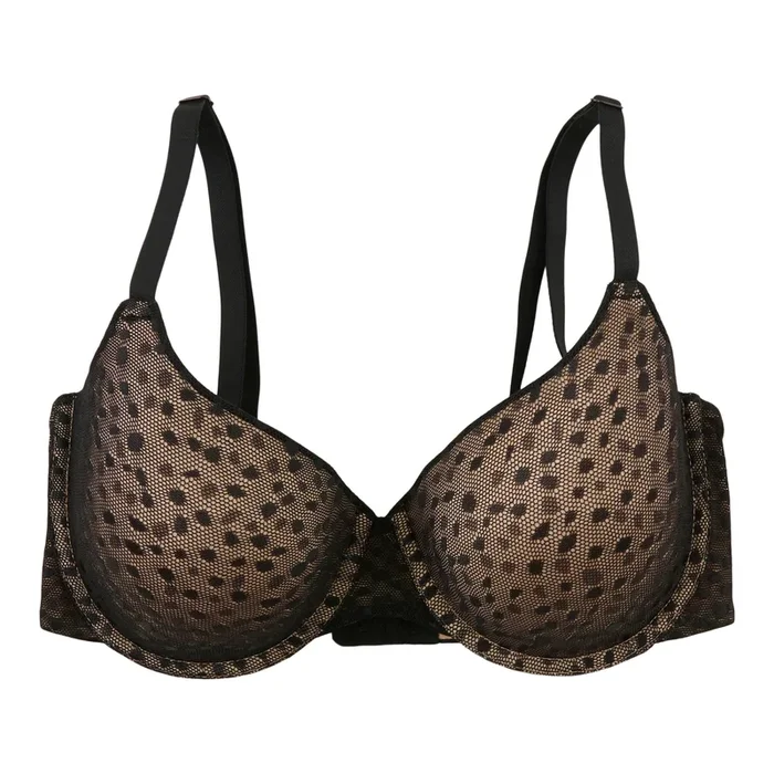 Carisma Women’s Polka-Dot Contrast Bra
