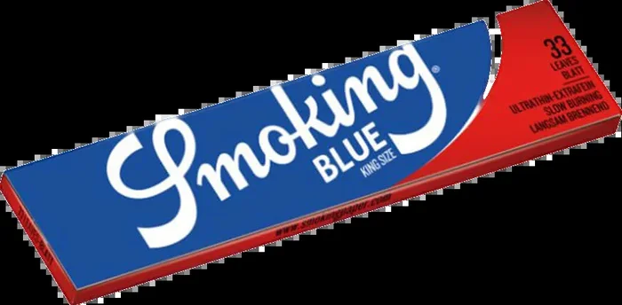 Cartine per Sigarette Smoking King Size Blau