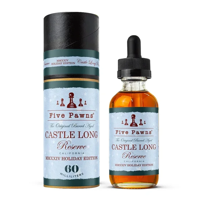 Castle Long Reserve Limited Holiday Edition – Five Pawns – 60mL