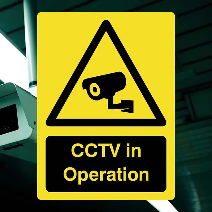 CCTV In Operation Sign v4