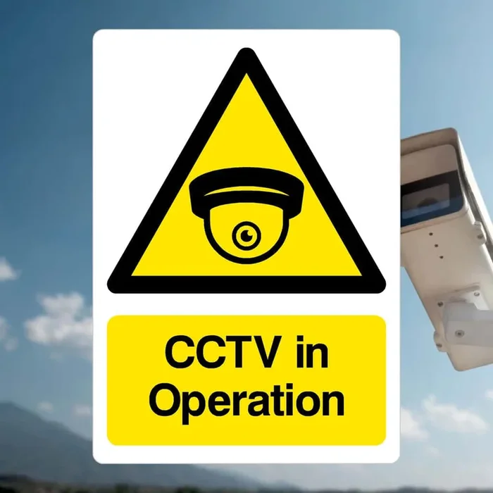 CCTV In Operation Sign v7