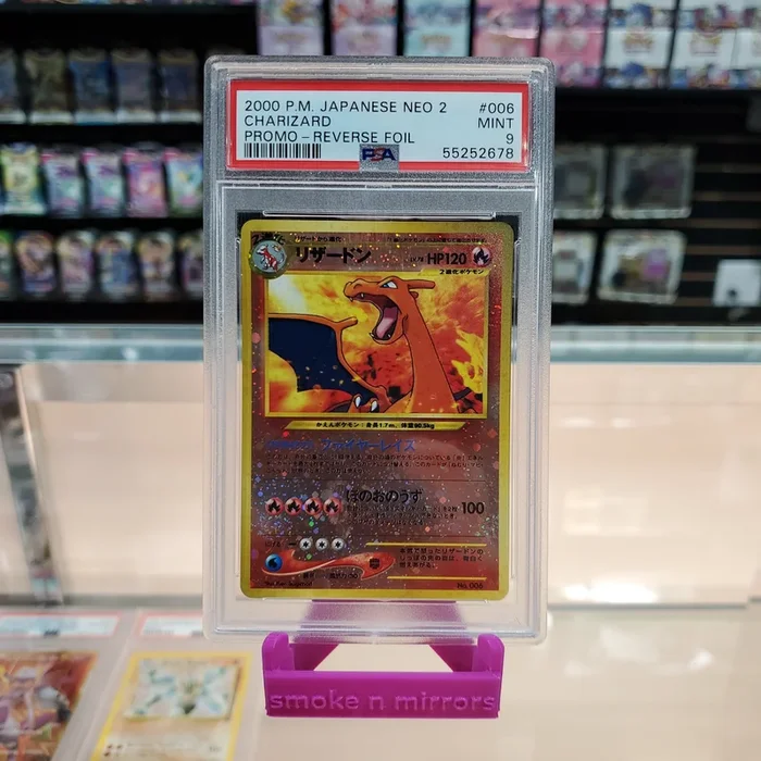 Chairzard – Neo 2 Premium File Set Promo Reverse Holofoil: PSA 9